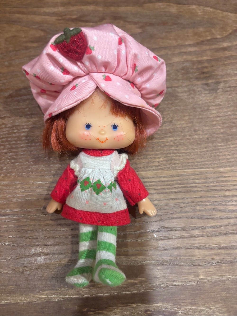 Strawberry Shortcake Doll with Green Striped Socks